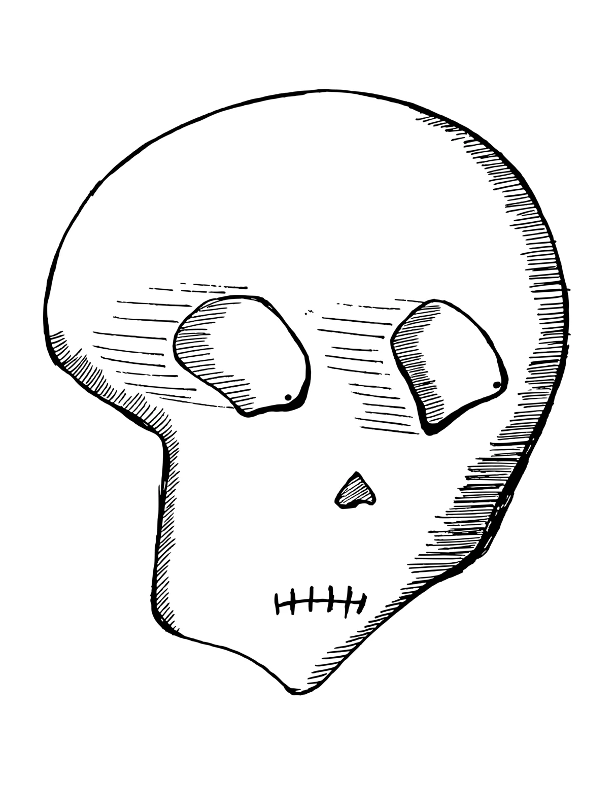 Alert Skull — Abdias Ernesto Garcia